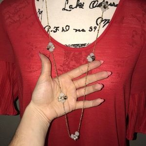 🎈3/$15 Beautiful necklace and earring set